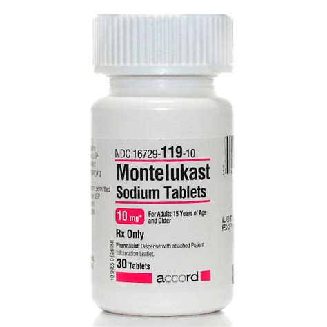 MONTELUKAST SODIUM 10MG - RX Products