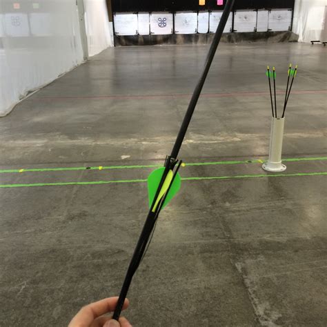 First two arrows, didn't even bother shooting the rest of the set : r ...