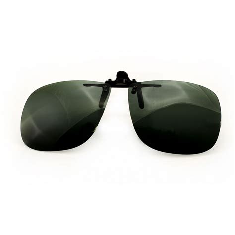 Polarized UV400 Flip-Up Sunglasses-Large Square - Kleargo