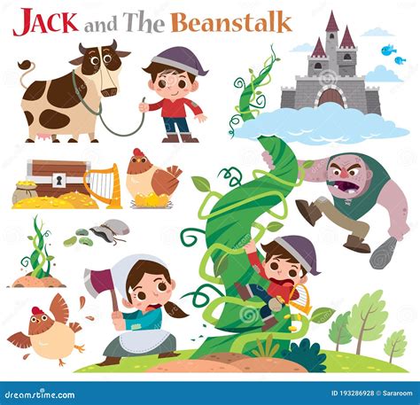 Clipart Jack And The Beanstalk Magic Beans - Firdausm Drus