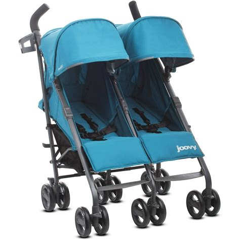 Joovy Twin Groove Ultralight Double Stroller, Turquoise - Walmart.com - Walmart.com