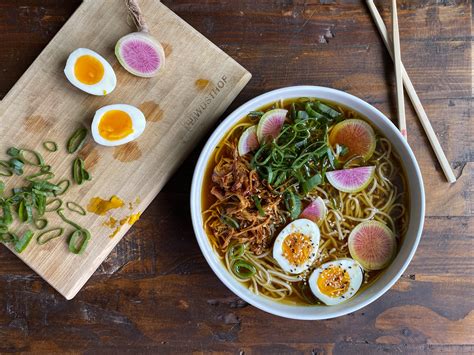 Bone Broth Ramen with Gochujang Chicken Best Recipe Ever!