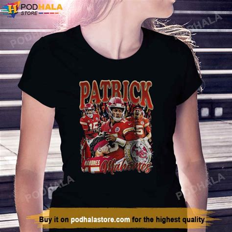 Patrick Mahomes Kc Chiefs Football Shirt - Podhalastore