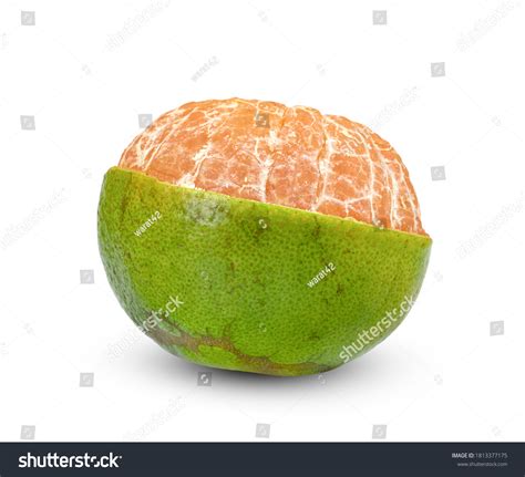 Orange Peel Fruit Isolated On White Stock Photo 1813377175 | Shutterstock