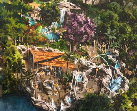 New Moana EPCOT Concept Art: Journey of Water Gallery