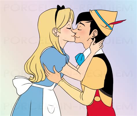 Alice and Pinocchio by Porcelain-Requiem on DeviantArt