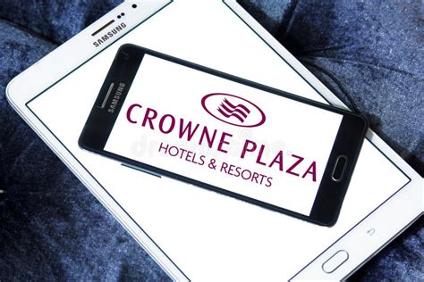 Crowne Plaza hotels logo editorial photo. Image of brands - 120069746