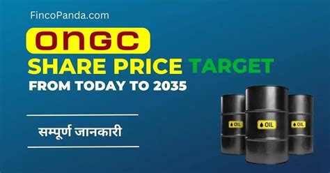 ONGC Share Price Target 2023, 2025, 2027, 2030, 2035 (Long Term ...