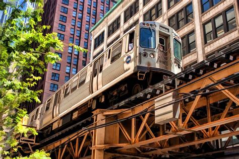 Chicago El art | Historic Chicago El Train by Christopher Arndt Chicago El Train, Chicago L ...