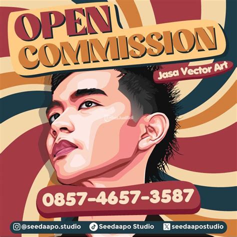 Jasa Vector Portrait Cartoon Art Design Terbaik di Jombang Jawa Timur - Tribun JualBeli
