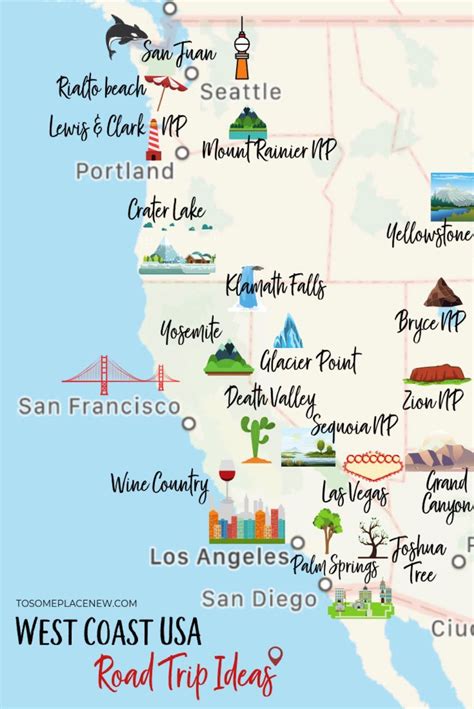 16 Epic West Coast USA Road Trip Ideas & Itineraries 15 Best West Coast ...