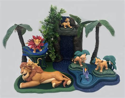 Lion King Waterfall Scene - Caboodle Extras - WDCC Caboodles Limited