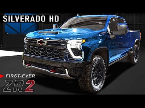 2024 Chevy Silverado HD ZR2 Gets a Digital Premiere, Complete With Ritzy Colors - autoevolution