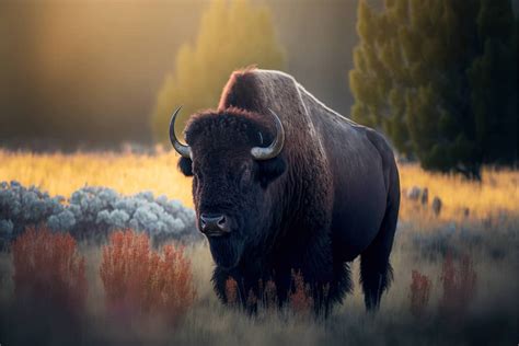 Wild bison at its most stunning - Pixexid