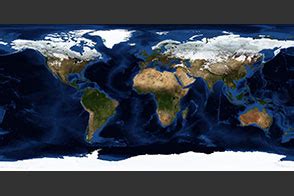 December, Blue Marble Next Generation w/ Topography and Bathymetry