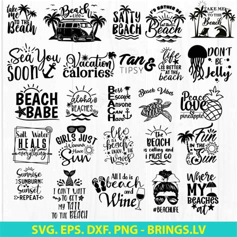 Clip Art & Image Files Scrapbooking Embellishments clipart Vacation Svg ...