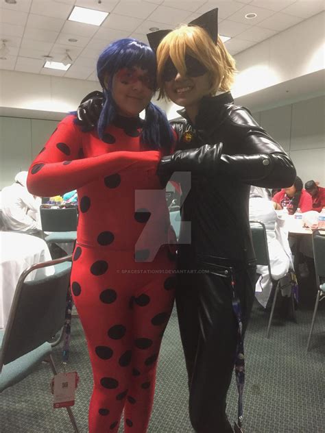 AX 2017 - Miraculous Ladybug Cat Noir cosplay by SpaceStation91 on ...