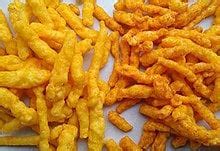 Nik Naks (British snack) - An extruded corn snack similar to Cheetos. Formerly known as Crunchy ...