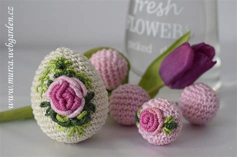 Pin by Надежда Драная on ЯЙЦА | Crochet flowers, Easter crochet, Fabric art