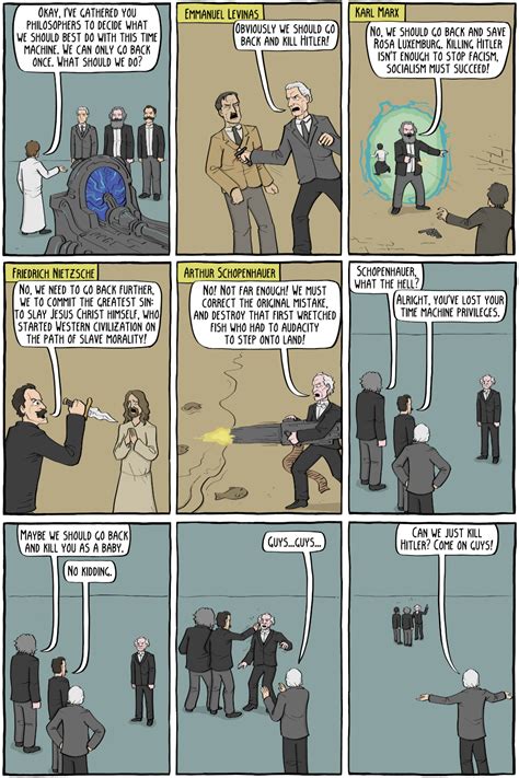 Philosophers and Time Travel - Existential Comics