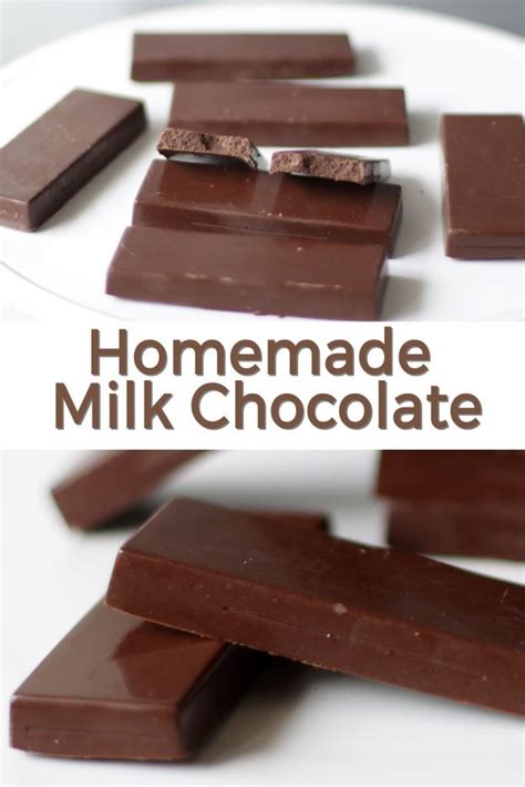 Homemade Milk Chocolate | 4 Ingredients | In The Kitchen With Matt