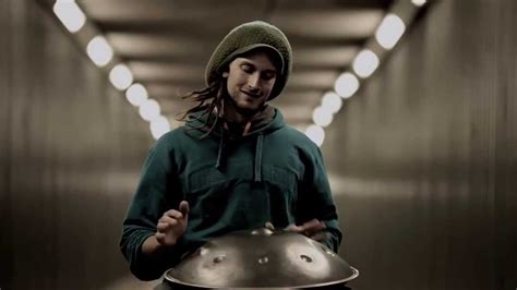 Daniel Waples - Solo Hang Drum in a London Tunnel - YouTube