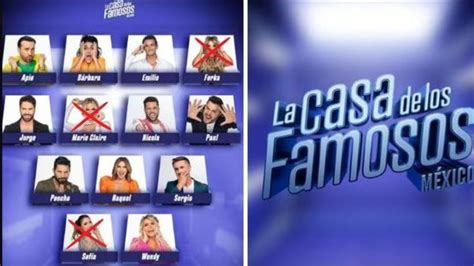 ¿Todo arreglado? Filtran posible lista de eliminados de "La Casa de Los Famosos" | Noticias ...