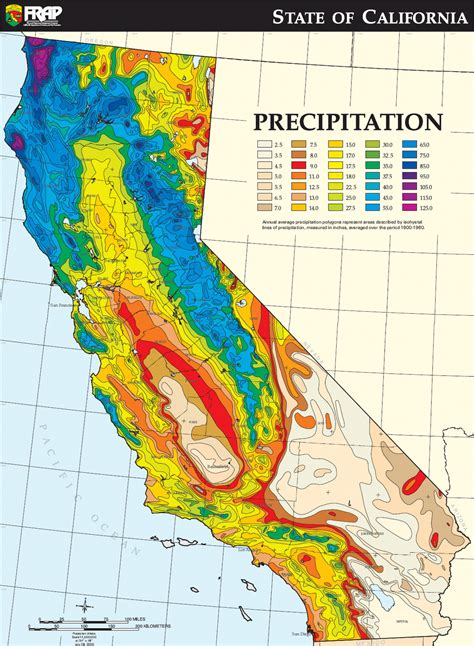 Marc Valdez Weblog: Cool California Precipitation Map