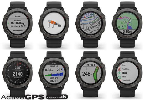 Garmin fenix 6X Pro premium GPS smartwatch with 1.4-inch colour display