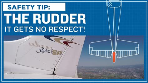 ASI Safety Tip: The Rudder - It Gets No Respect! - YouTube