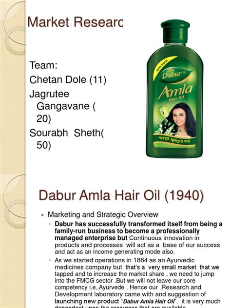 Dabur Amla HAir Oil | PDF | Business | Marketing