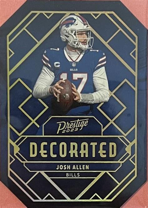 Josh Allen 2023 Prestige #D-3 Decorated /(SSP) Price Guide - Sports ...