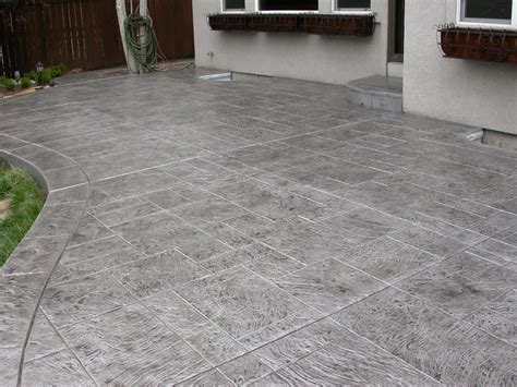 Stamped Concrete Repair and Restoration