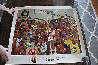 Book of Basketball poster from Bill Simmons' book (LeBron Kobe Jordan ...