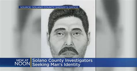 Solano County Investigators Seeking Man's Identity - CBS Sacramento