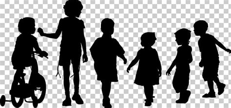 Silhouette Walking Child PNG, Clipart, Black And White, Child, Human, Human Behavior, Infant ...