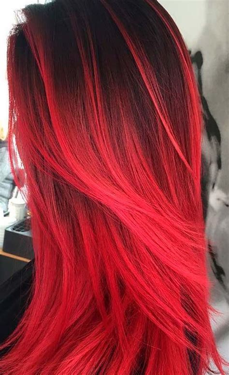 Bildergebnis für unglaubliche Frauenfrisuren färben Neon in 2020 | Hair dye tips, Dyed red hair ...