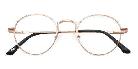 BEOLEY 4 - Gold Round Wire Frame Glasses | Specscart.®