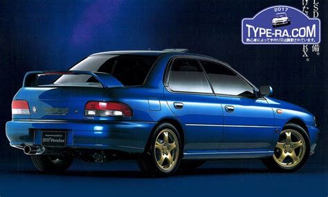 Impreza Type RA specs - Impreza WRX Owners Club