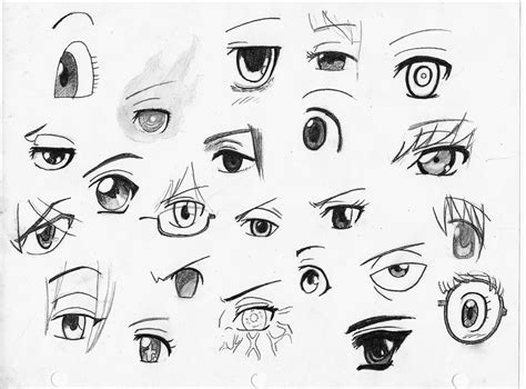 Here's another "eyes" drawing! See if you can identify which eyes belong to which female ...