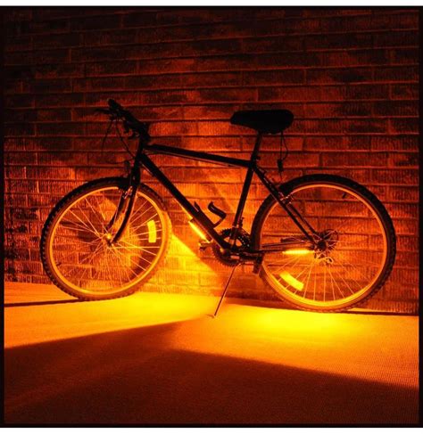 Go Brightz LED Bicycle Safety Light Cycling Bike Accessory Yellow ...