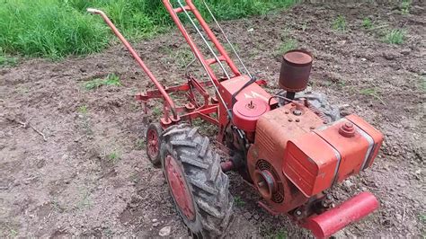 1962 Simplicity Model W 2 wheel tractor - YouTube