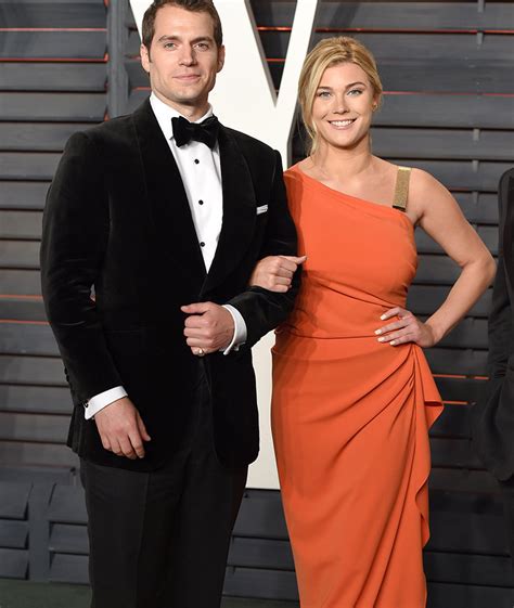 Henry Cavill, 32, and His 19-Year-Old Girlfriend Make their Red Carpet ...