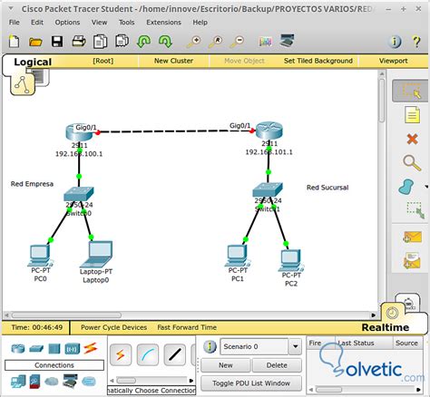 Diseño y simulación de redes con Cisco Packet Tracer - Solvetic