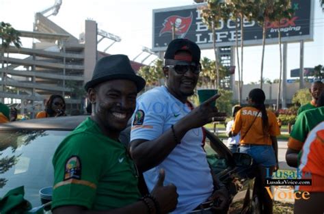 Zambia Vs Japan – Chipolopolo FANS outside stadium Party in Pictures-16 | Lusaka Voice