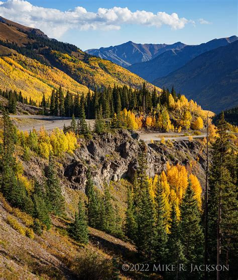 Fall on the Million Dollar Highway - Mike Jackson Photography