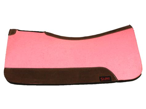 Colored Square Contoured Saddle Pads (Wear Leather Color Will Vary) – Discontinued | Slone Saddles