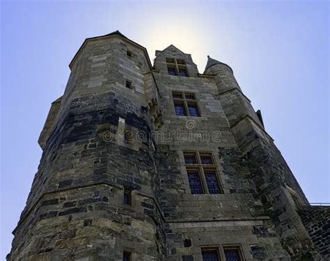 Chateau De Vitre - Medieval Castle in the Town of Vitre, France Stock Photo - Image of ...