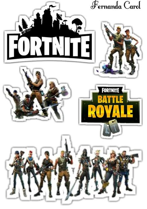 Fortnite Cake Topper Printable - Printable Word Searches