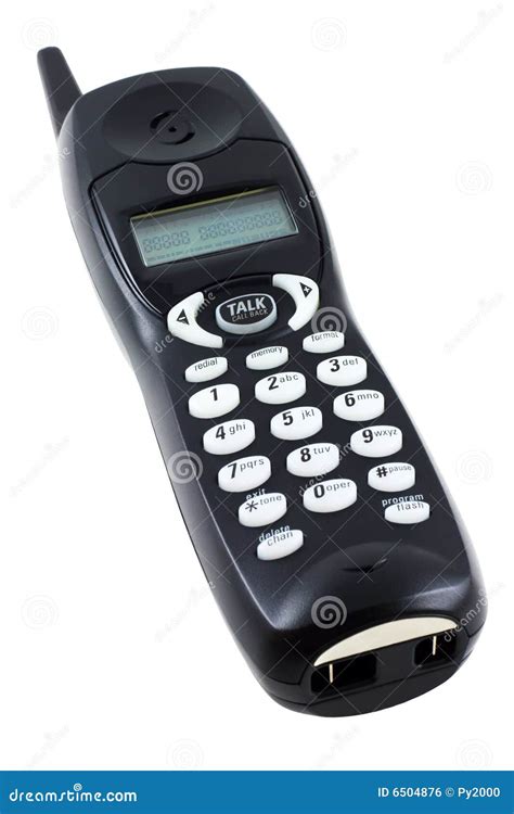 Cordless Phone stock photo. Image of button, antenna, path - 6504876